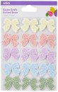 15-Pack-Easter-Craft-Knitted-Bows Sale