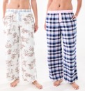 Boyfriend-Contrast-Waistband-Flannel-Pants Sale