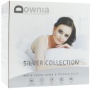 Downia-Goose-Down-Feather-Quilt-Silver-Collection-7030-in-White Sale
