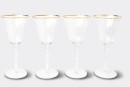 Heritage-Gabrielle-Wine-Glass-Gold-Rib-Set-4pc Sale