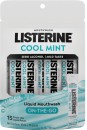 NEW-Listerine-OnTheGo-Cool-Mint-Alcohol-Free-Mouthwash-Sachets-15-Pack Sale