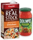 Dolmio-Pasta-Sauce-490500g-or-Campbells-Real-Stock-1-Litre-Selected-Varieties Sale