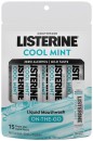NEW-Listerine-Cool-Mint-Liquid-Mouthwash-OnTheGo-15x10mL Sale