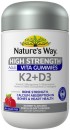 NEW-Natures-Way-High-Strength-Adult-Vita-Gummies-K2D3-30-Pack Sale