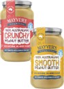Mayvers-Smooth-or-Crunchy-Peanut-Butter-375g Sale