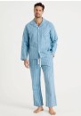 Long-Sleeve-Flannelette-PJ-Set-Stripe Sale