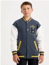 Bauhaus-Fleece-College-Bomber Sale