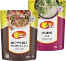 SunRice-Microwave-Rice-Pouch-250g-Selected-Varieties Sale