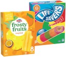 Life-Savers-Ice-Block-Peters-Frosty-Fruits-8-Pack-or-Fruit-Stack-6-Pack-Selected-Varieties Sale