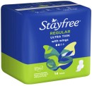 Stayfree-Ultra-Thin-Pads-with-Wings-Regular-14-Pack Sale