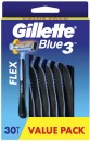 Gillette-Blue-3-Disposable-Razors-30-Pack Sale