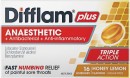 Difflam-Plus-Anaesthetic-Antibacterial-Anti-Inflammatory-Honey-Lemon-Flavour-16-Lozenges Sale