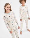 Family-Matching-Australian-Cotton-Easter-Older-Kids-Pyjama-Set-Bunny-Head Sale