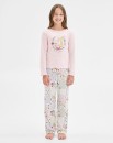 Sibling-Matching-Australian-Cotton-Older-Girls-Pyjama-Set-Guess-How-Much-I-Love-You-Too Sale