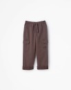 Australian-Cotton-Blend-Elastic-Waistband-Cargo-Pants-Brown Sale