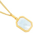 9ct-Gold-Mother-of-Pearl-Rectangle-Pendant Sale