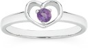 Sterling-Silver-Amethyst-Open-Heart-Ring Sale