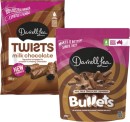 Darrell-Lea-Bullets-Choc-Coated-Twists-or-BB-Balls-150g-204g Sale