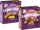 NEW-Noshu-Low-Carb-Indulgence-Honeycomb-or-Choc-Hazelnut-Bars-150g Sale