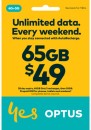 Optus-49-Prepaid-SIM Sale