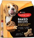 NEW-Supercoat-Baked-Biscuit-Treats-with-Oats-Peanut-Butter-Flavour-400g Sale