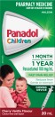 Panadol-Children-1-Month-1-Year-20mL-Easy-Dose Sale
