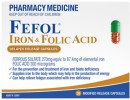 Fefol-Iron-Folic-Acid-30-Capsules Sale