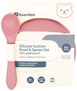 Guardian-Silicone-Spoon-Bowl-Set-Dusty-Berry Sale