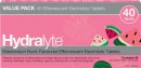 Hydralyte-Watermelon-Burst-Flavour-Effervescent-Electrolyte-40-Tablets Sale