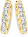 Alora-9ct-Gold-12-Carat-TW-Lab-Grown-Diamond-Channel-Set-Huggie-Earrings Sale