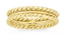 9ct-Gold-Twist-and-Polished-Dress-Ring Sale