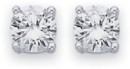 Sterling-Silver-Cubic-Zirconia-Stud-Earrings Sale