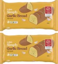 Coles-Simply-Garlic-Bread-Twin-Pack-450g Sale