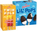 Peters-Original-Twin-Pole-8-Pack-or-LiL-Pops-Ice-Cream-9-Pack-Selected-Varieties Sale