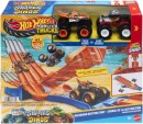 Hot-Wheels-Monster-Trucks-Sharks-Vs-Dinos-Racedown-Destruction-Track-Set Sale