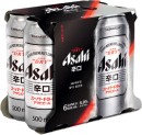 Asahi-Super-Dry-6-Pack-500mL-Cans Sale