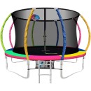 Everfit-12FT-Trampoline-for-Kids-wLadder-Enclosure-Safety-Net-Rebounder-Colors Sale