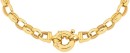 9ct-Gold-45cm-Solid-Oval-Belcher-Bolt-Ring-Necklet Sale
