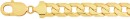 9ct-Gold-22cm-Solid-Bevelled-Curb-Gents-Bracelet Sale