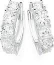 Sterling-Silver-Cubic-Zirconia-Huggie-Earrings Sale