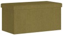 Flexi-Storage-Living-760-x-380-x-380mm-Burnt-Olive-Non-Woven-Linen-Ottoman Sale
