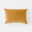 Meera-Velvet-Linen-Cushion-Mustard Sale