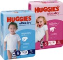 Huggies-Ultra-Dry-or-SkinProtect-Nappies-3054-Pack-Selected-Varieties Sale