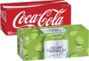 Coca-Cola-Soft-Drink-or-Mt-Franklin-Lightly-Sparkling-Water-10x375mL Sale
