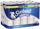 Sorbent-3-Ply-Soft-Strong-Toilet-Paper-45-Pack Sale