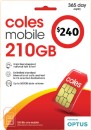 Coles-Mobile-240-Prepaid-SIM Sale