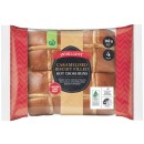 Woolworths-Indulgent-Caramelised-Biscuit-Filled-Hot-Cross-Buns-Pk-4 Sale