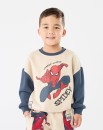 Spider-Man-License-Oversized-Print-Crew-Neck-Sweatshirt Sale