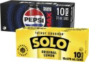 Pepsi-or-Solo-Soft-Drink-10x375mL Sale