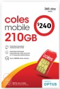 Coles-Mobile-240-Prepaid-SIM Sale